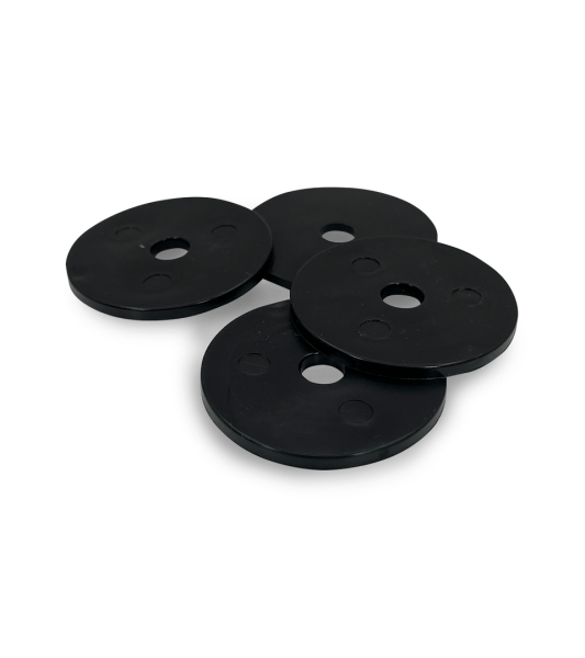 Комплект ПВХ демпферов, прокладки R45-М8 (4 шт)