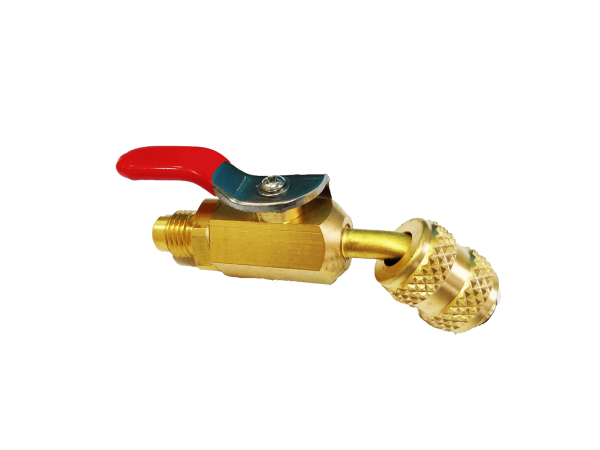 Вентиль-адаптер DSZH BC-453 штуцер 1/4" - гайка 5/16", угол 45°