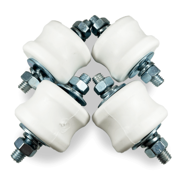 Антивибрационные опоры RF-V40P (4 шт, до 40кг, белые)