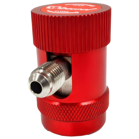 Быстросъёмная муфта Becool ВД с вентилем А/С 1/4" SAE 90° BC-QH