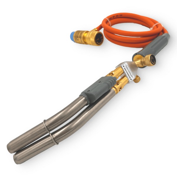 Горелка MAPP BAVIS-WT-10 со шлангом (два сопла, пьезоподжиг, регулировка)