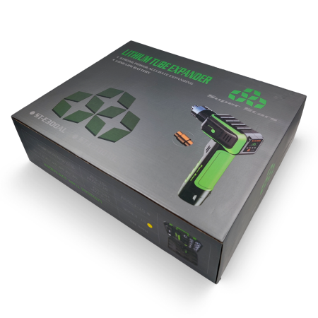 Труборасширитель аккумуляторный Super Stars ST-E300 (3/8", 1/2", 5/8", 3/4", 7/8", 1",1_1/8"; труборез ST-650, риммер ST-207)