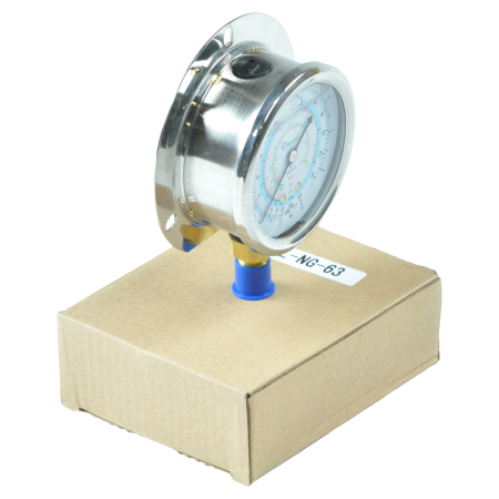 Мановакуумметр с глицерином Becool BCJL-NG-63мм (R22; R134a; R404A; R407C) (021188)