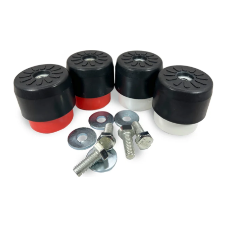 Антивибрационные опоры RF-PMM120 (4 шт, 65 - 120 кг, белые и красные)