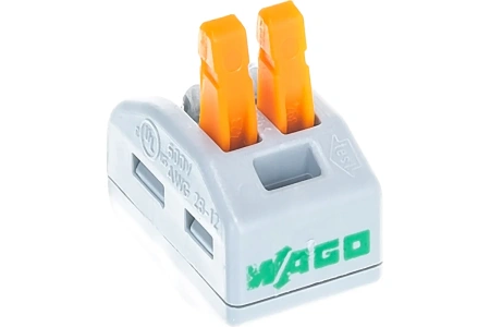 Соединительная клемма WAGO 222-412 (б/пасты на 2 провода)
