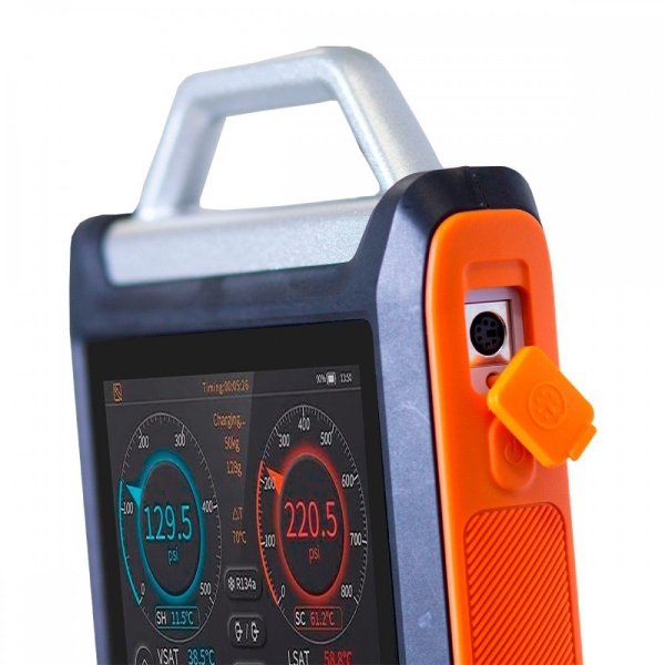 Цифровой манометрический 4х вентильный коллектор Elitech  MS-4000