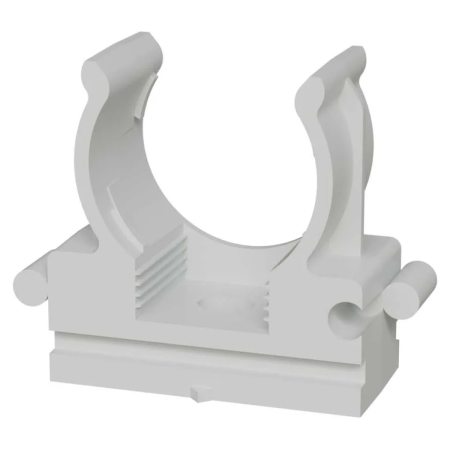 Клипса для трубы ПВХ 20 мм