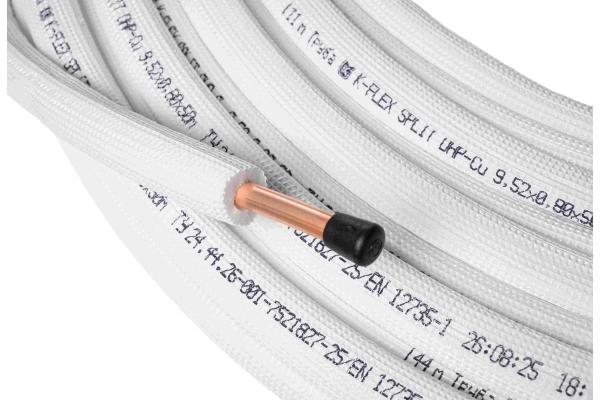 Медная труба в изоляции K-FLEX SPLIT 6,35x0,76 ГОСТ - 15 метров (R09063507615SP)
