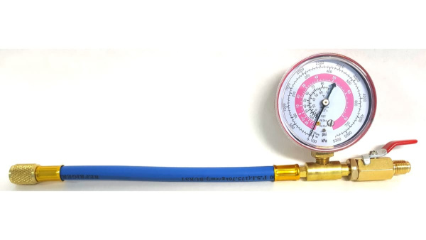 Манометрический коллектор FC-BR810G70BH (R22/134/410, до 53бар, шланг 20см c вентилем)