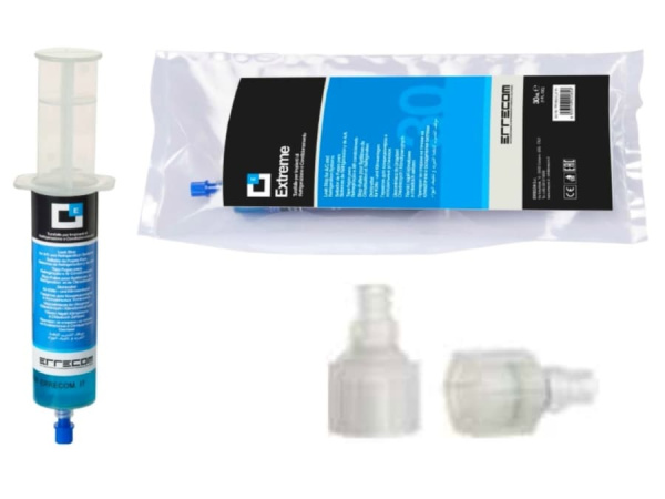 Герметик для устранения протечек фреона (2шт / упак) Errecom Extreme TR1062.C2.J9, с адаптерами 1/4" и 5/16", картридж 30 ml