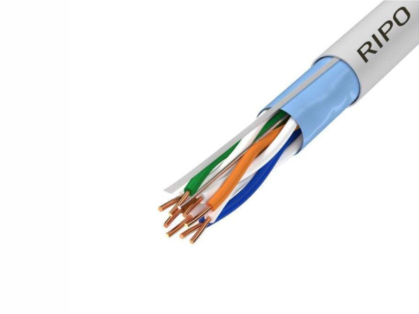 Кабель FTP4 CAT5Е 24AWG RIPO Electronics МЕДЬ