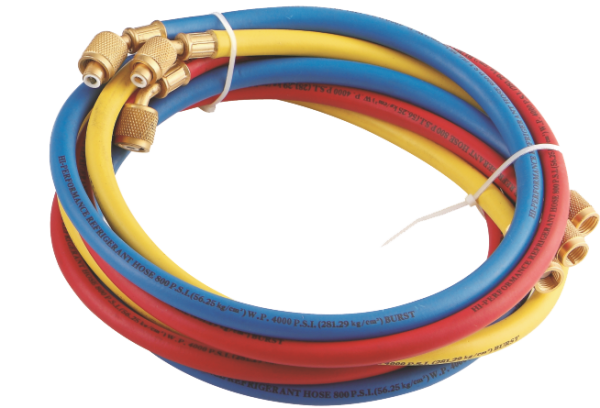 Манометрический коллектор Value VMG-2-R410A (2-х вентильный; 3 шланга 120 см; манометры 80 мм; упак. кейс)