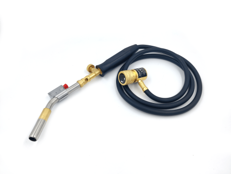 Горелка для MAPP газа T-CA-FB (пьезоподжиг, со шлангом)