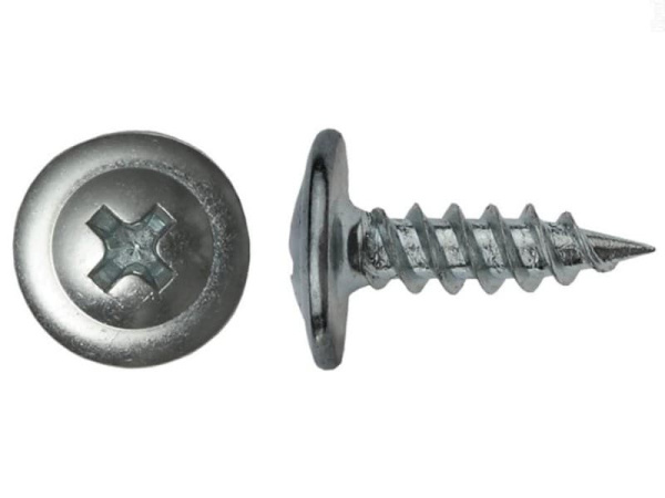 Саморез по металлу с пресс-шайбой 4,2х13 острый