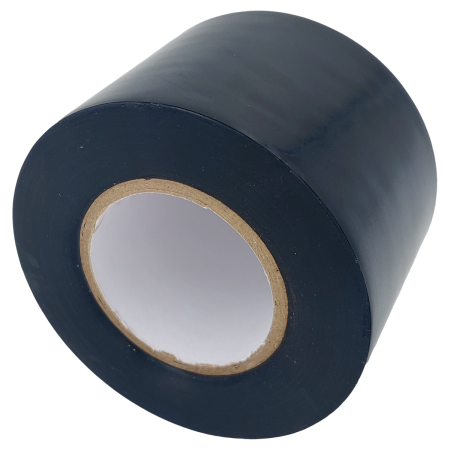 Лента BAVIS PVC черная 50мм x 25м самоклеящаяся