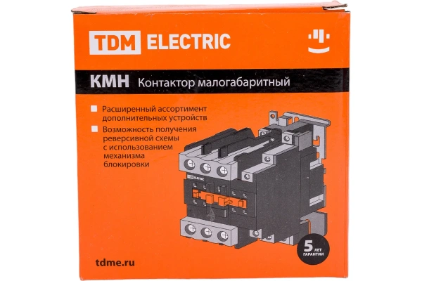 Контактор TDM КМН-48012 80А 400В/АС3 1НО;1НЗ