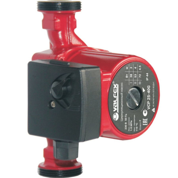 Циркуляционный насос VALFEX VCP 25-40G 180мм (с гайками) (RS25/4G-180)