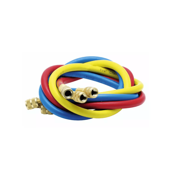 Заправочные шланги FavorCool - 336RYB-C, 3шт по 0.9м, 5/16"SAE (R410A), до 55 бар