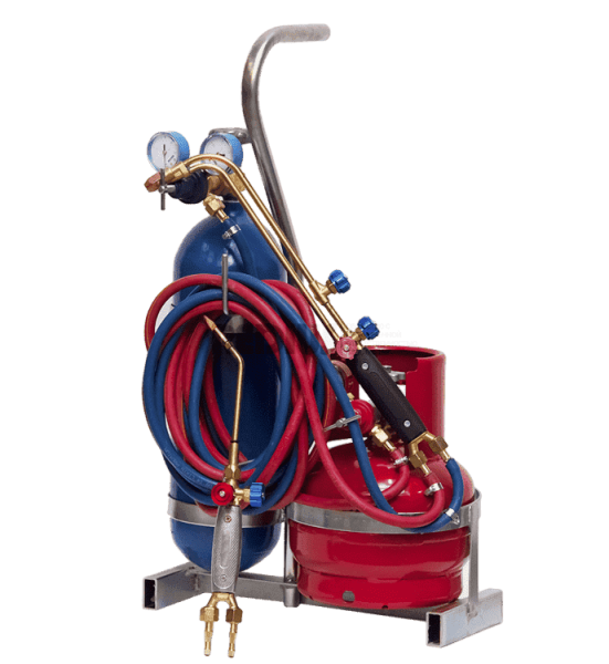 Переносной сварочный пост ПГУ-5П (кислород 5 л / пропан 5 л)