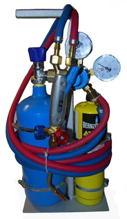 Переносной сварочный пост ПГСП-2/0.5 Ш  (кислород 2 л / MAPP-газ 0,5 л)