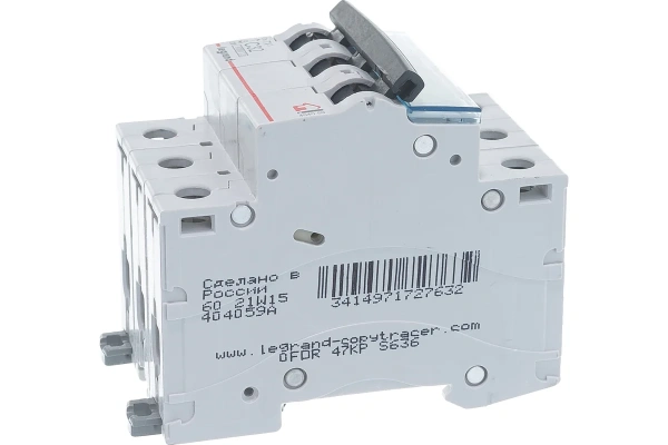 Автоматический выключатель Legrand TX3 - 3 / 32А (404059)