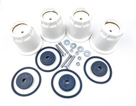 Антивибрационные опоры PROFcool VX4 (4 шт, до 800кг, белые)