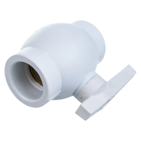 Кран Valfex шаровой 40мм белый