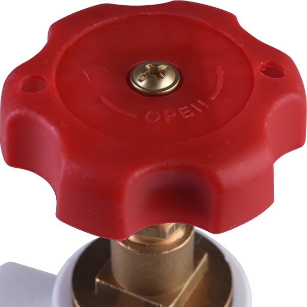 Проходной вентиль Valfex 32х1 90гр белый