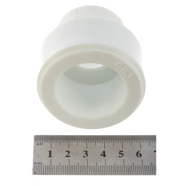 Муфта переходная Valfex 63/32 ВН/НР белая