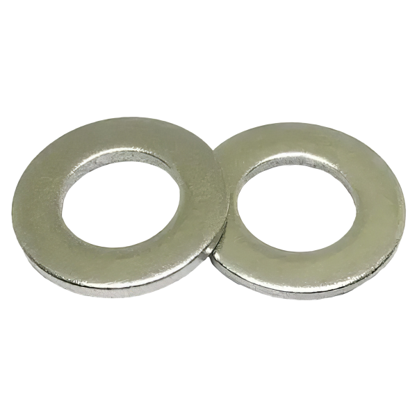 Шайба М8 плоская, оцинкованная; упак. кг