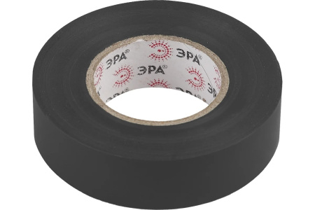 Изолента ПВХ Эра 19мм х 20м, черная