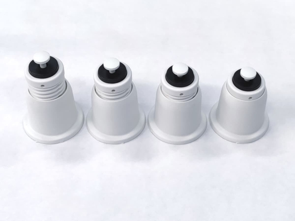 Антивибрационные опоры Vecamco 9898-042-95 (4 шт, до 325кг, белые)