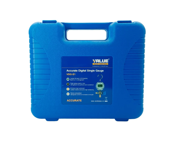 Электронный одновентильный коллектор Value VDG-S1 (+ шланги, адаптер, в кейсе, универсальный)