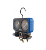 Манометрический коллектор Value VRM2-B-0401 (R22, R134A, R410A, R407C; 2-х вентильный; 3 шланга 150см, переходники с R-410A / R-22; упак. кейс)1