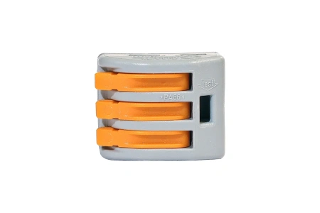 Соединительная клемма WAGO 222-413 (б/пасты на 3 провода)