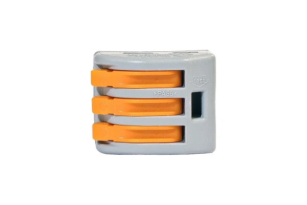 Соединительная клемма WAGO 222-413 (б/пасты на 3 провода)