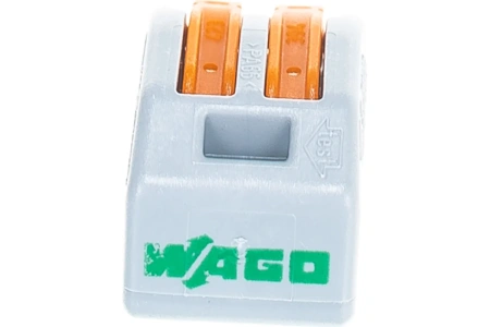 Соединительная клемма WAGO 222-412 (б/пасты на 2 провода)