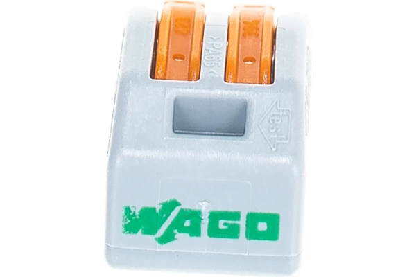 Соединительная клемма WAGO 222-412 (б/пасты на 2 провода)