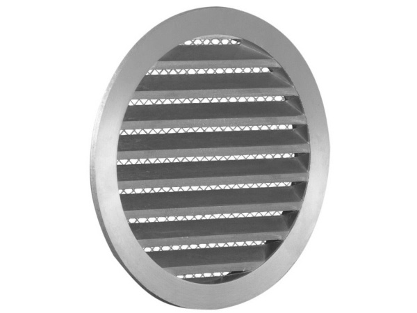 Алюминиевая наружная решётка 250мм