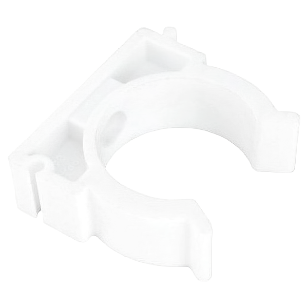 Опора 32/34мм Valfex без защелки белая