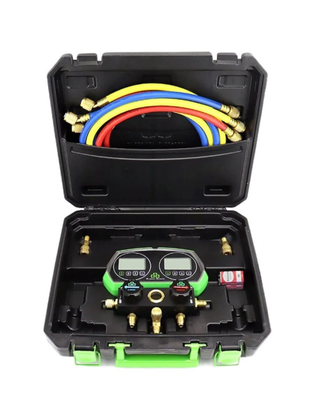 Электронная манометрическая станция Ballu Super Stars ST-B268D (3 шланга 1.5м до 55 Bar-1/4"SAE, 2 адаптера AD89, кейс)