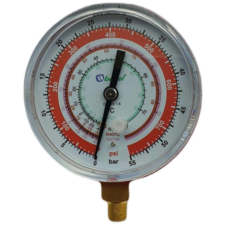 Манометр Becool BCOH-N (R22; R407C; R410A) (80 мм.) (021178)