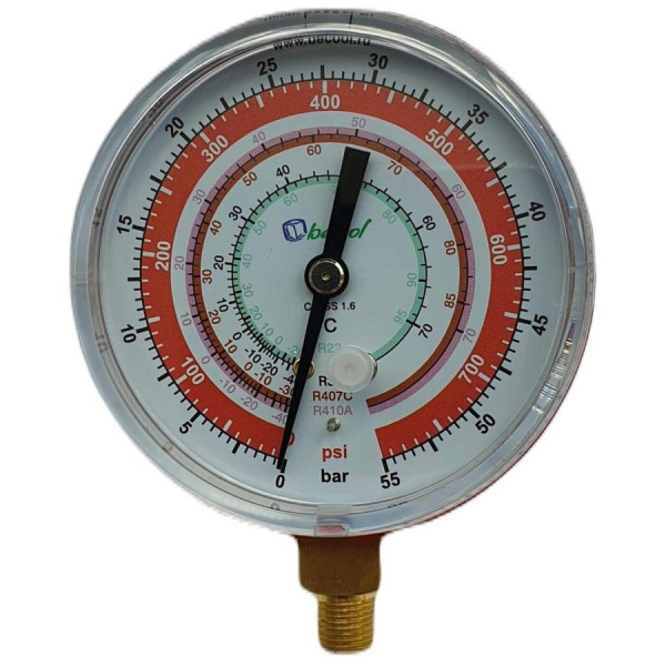 Манометр Becool BCOH-N (R22; R407C; R410A) (80 мм.) (021178)