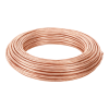 Труба капиллярная медная CAP 0.67 х 1.87мм, бухта 15м (толщина стенки 0.6мм)