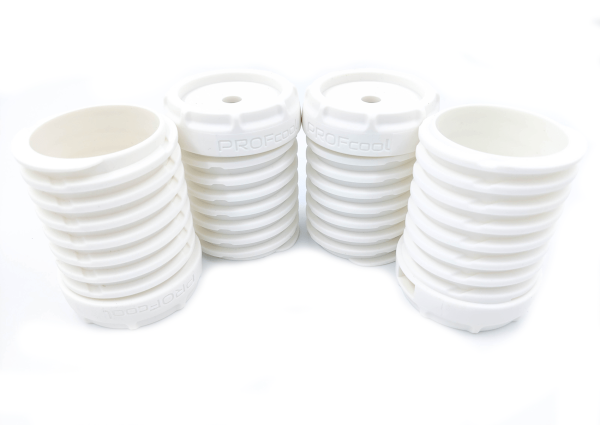 Антивибрационные опоры PROFcool VX4 (4 шт, до 800кг, белые)