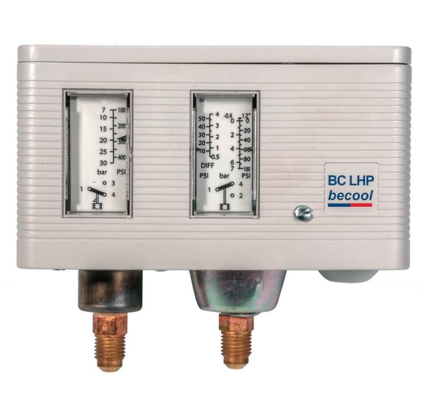 Реле давления сдвоенное Becool BC LHP (авт.)