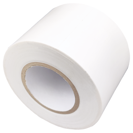 Лента BAVIS PVC белая 50мм x 25м самоклеящаяся