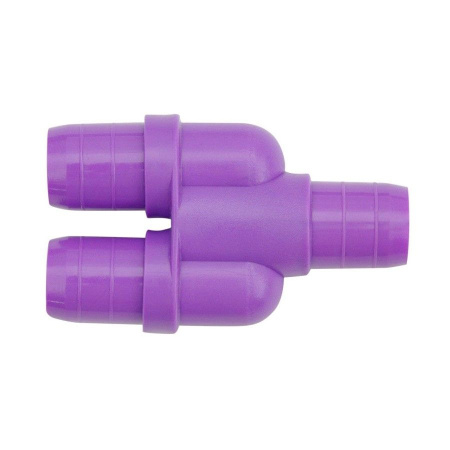 Тройник дренажный PROFcool Ø16мм Y образный (фиолетовый)