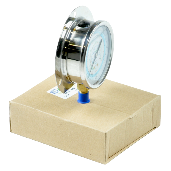 Мановакуумметр с силиконом BCJL-NSl-80 (R22; R134a; R404A; R407C, R507A) (021256)