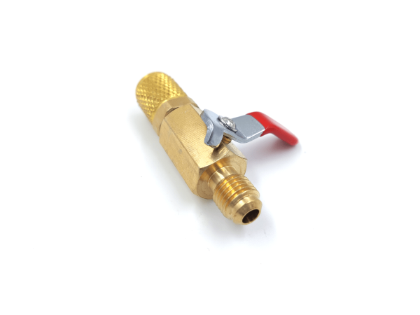 Вентиль-адаптер DSZH BV-03 штуцер 1/4" - гайка 5/16"(R410A)